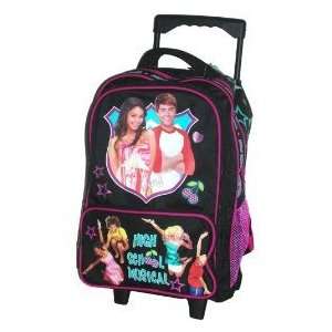  Disney High School Musical Large Rolling Backpack   School Bag 