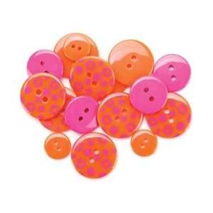  Blumenthal Lansing Favorite Findings Buttons Orange Spots 