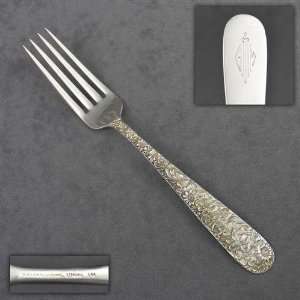  Repousse by Kirk, Sterling Dinner Fork, S. Kirk & Son Inc 