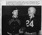 1958 Pete Dawkins West Point Football with Coach Earl Blaik Press 