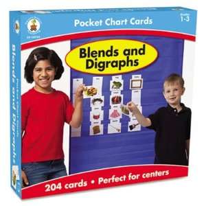  Blends And Digraphs Pocket Charts Gr 1 4 Toys & Games