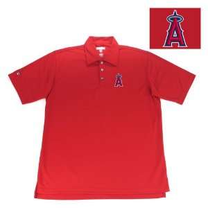  Los Angeles Angels MLB Excellence Polo Shirt (Dark Red 