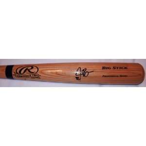  Jay Bruce Autographed Ash Big Stick Bat W/PROOF, Picture 