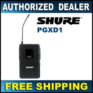 Shure PGXD1 Digital Wireless Bodypack Transmitter  