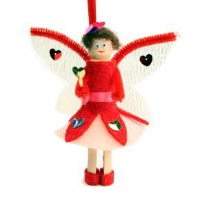  Valentine Fairy clothespin Craft Kit: Toys & Games