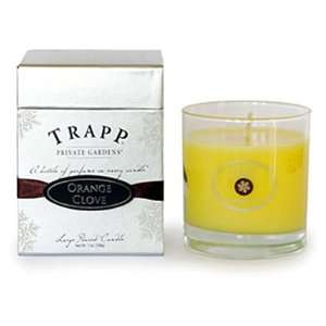  Trapp Large Poured Candle   Orange Clove: Home & Kitchen