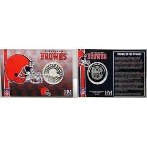  Cleveland Browns Team History Coin Card: Everything Else