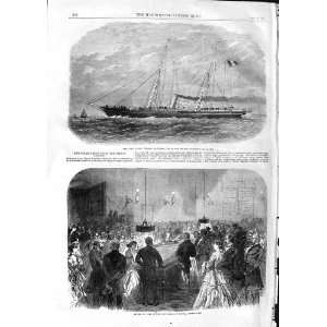  1866 Yacht Jerome Napoleon Havre Rouge Heligoland