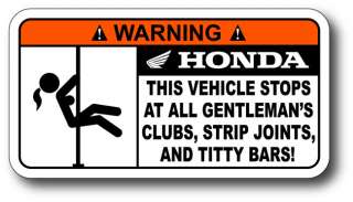 Strip Club Honda Sticker Decal CRF 450r 250r 150r 230  