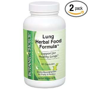   Herbal Lung Formula, 30 Capsules, (Pack of 2)