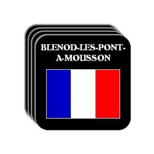 France   BLENOD LES PONT A MOUSSON Set of 4 Mini Mousepad Coasters