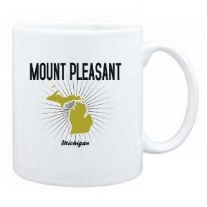  New  Mount Pleasant Usa State   Star Light  Michigan Mug 