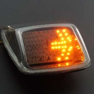 Super Bright Motorcycle Moto Bike LED Turn Signal Stop Brake Rear Tail 