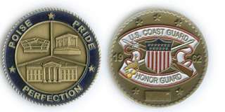 COAST GUARD HONOR GUARD 1962 Challenge Coin  