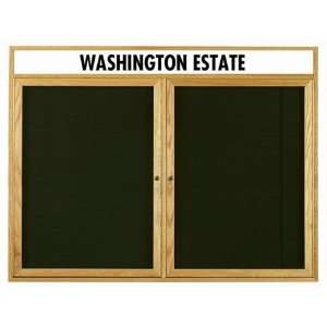  Enclosed Changeable Letter Board Frame Color: High Gloss 