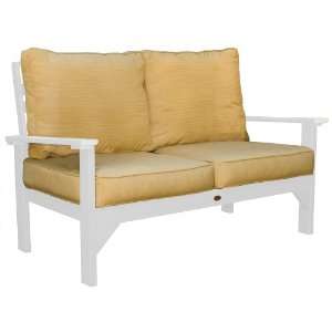  Highwood Furniture AD DSLS2 WHE Pocono Deep Seating Love 
