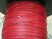 UL1007 24 AWG HOOKUP WIRE RED REEL OF 1000  