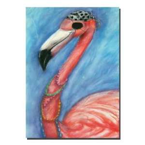  Flamingo Pirate Toland Art Banner: Patio, Lawn & Garden