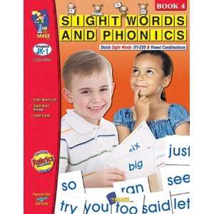   Sight Words Phonics Book 4 Gr Pk 1 By On The Mark T4T Toys & Games