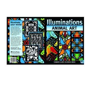    ILLUMINATIONS ANIMAL ART COLORING BOOK by Mind Ware: Toys & Games