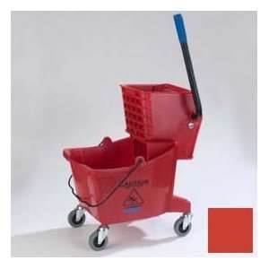  Mop Bucket/Wringer Combo 26 Qt   Red: Health & Personal 