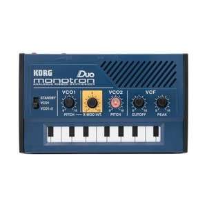  Korg Monotron Duo Analog Ribbon Synthesizer Musical 