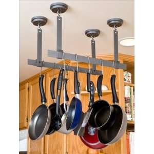   Enclume Rack It Up Ceiling Bar Pot Rack   Set of 2: Kitchen & Dining