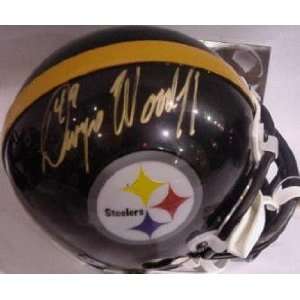  Dwayne Woodruff (Pittsburgh Steelers) Football Mini Helmet 