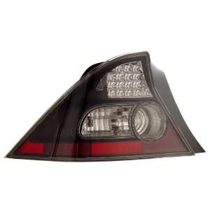  Honda Civic 04 05 2 Dr LED Taillights Black   (Sold in 