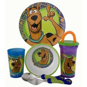 Zak Designs Scooby Doo Childrens 6 Piece Set:  Kitchen 