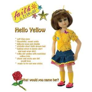  Faith & Friends Hello Yellow: Toys & Games