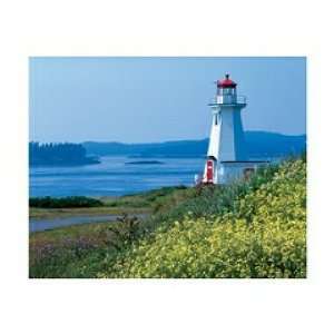   Green Point Light House 1000 Piece Jigsaw Puzzle: Toys & Games