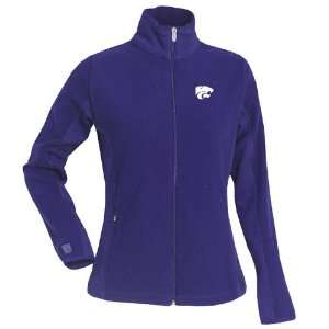   Antigua Womens Sleet Full Zip Jacket Dark Purple: Sports & Outdoors