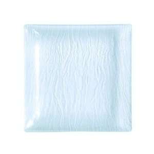 Minerali Square Frosted Glass Plate   4 1/4 Dia.:  Kitchen 