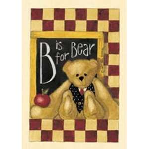  B Is For Bear    Print