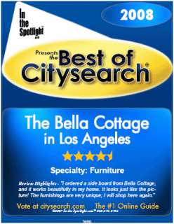 We were voted best of Los Angeles City Search for 07 08!