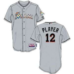   Miami Marlins Road Cool Base Jersey (2012): Sports & Outdoors