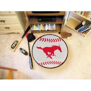    Southern Methodist University Baseball Mat