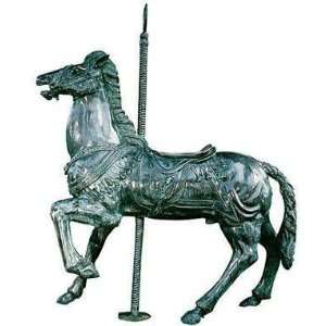   Galleries SRB991346 Merry Go Round Horse Bronze