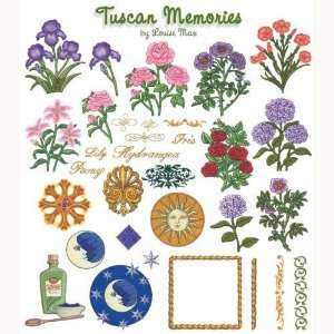  Tuscan Memories Embroidery Designs by Louise Max on a BROTHER 