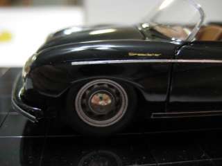 Machettes Automobiles Heco Modeles Porsche 356 Speedster Noir 7/50 1 