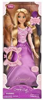 Disney Store Tangled Singing Rapunzel Doll 17 H  