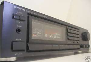 Nostalgia* ONKYO QUARTS SYNTH. TUNER/AMP TX 822 Works!  