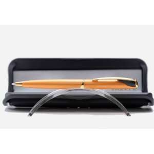  Parker Inflection Laque Yellow GT Ballpoint, Gold Trims 
