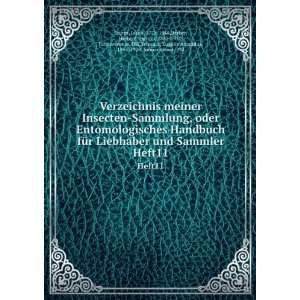  Verzeichnis meiner Insecten Sammlung, oder Entomologisches 