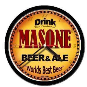  MASONE beer and ale cerveza wall clock 
