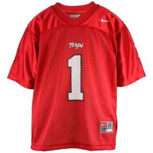  Nike Maryland Terrapins #1 Red Toddler Replica Football Jersey 