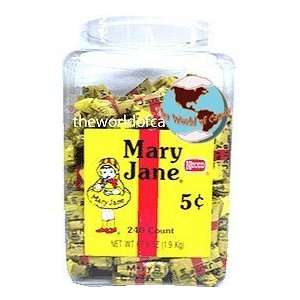 Mary Janes Candy 240 Count Tub:  Grocery & Gourmet Food