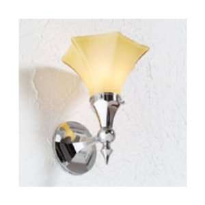  Ginger 682TA Empire Light With Glossy Amber Glass Shade 