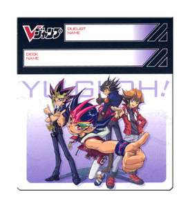 Yugioh Generations Yugi, Jaden, Yusei, Yuma Promo Cardboard Deck Box 